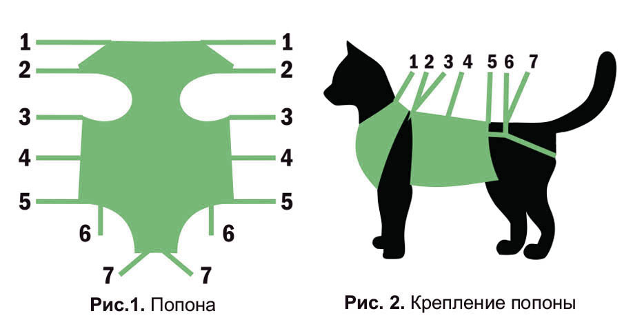 Послеоперационная попона